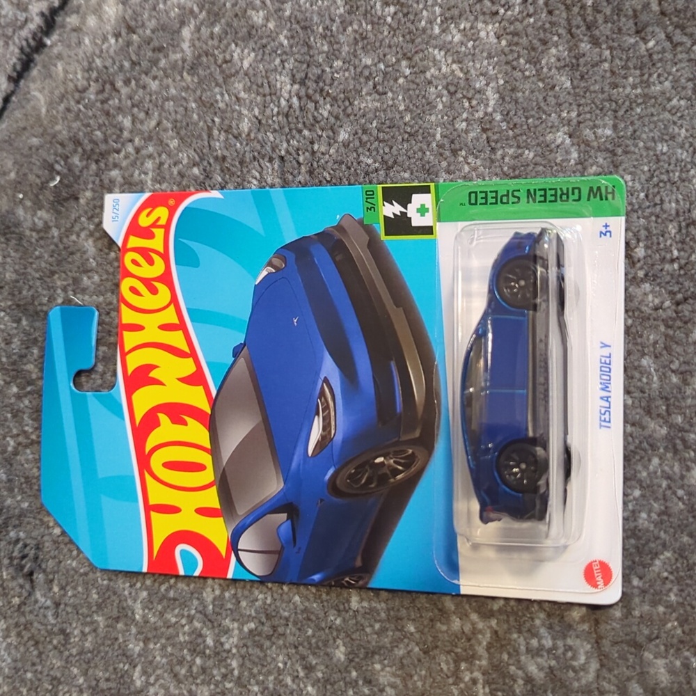 Tesla Model Y Hot Wheels car Brand New